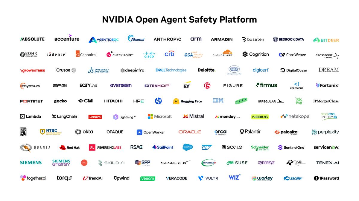 英伟达推出面向AI代理的Open Agent Safety Platform